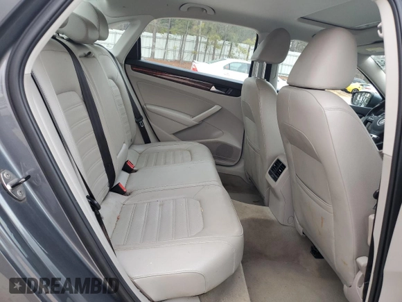 2013 Volkswagen Passat SEL Premium with VIN 1VWCH7A31DC097718, listed as a Copart auction lot 86296264 with 96,021 mi miles and Salvage Title. Bid and sale history available at carsss.com. Image 10.