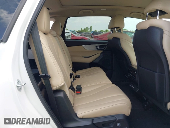 2024 Acura MDX with VIN 5J8YD9H34RL005841, listed as a IAAI auction lot 42474191 with 6,156 mi miles and . Bid and sale history available at DreamBid. Image 8.