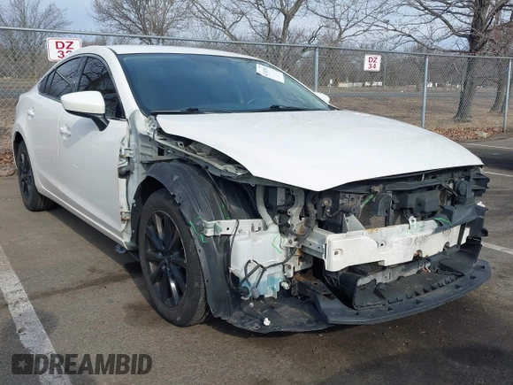 2014 Mazda 6 i Sport with VIN JM1GJ1U67E1159003, listed as a IAAI auction lot 41710750 with 200,522 mi miles. Bid and sale history available at carsss.com. Image 6.