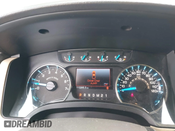 2014 Ford F-150 XL with VIN 1FTFW1EF5EFA74675, listed as a IAAI auction lot 42081301 with 113,265 mi miles and . Bid and sale history available at carsss.com. Image 7.