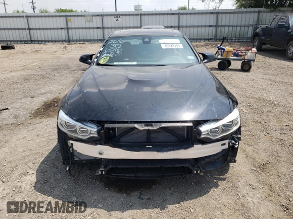 2016 BMW M4 with VIN WBS3R9C54GK336210, listed as a Copart auction lot 49378793 with 51,658 mi miles. Bid and sale history available at carsss.com. Image 5.