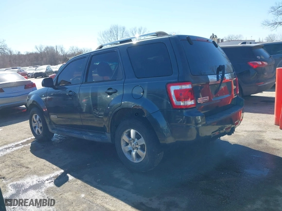 2008 Ford Escape Limited with VIN 1FMCU04188KB04056, listed as a IAAI auction lot 41679571 with 240,625 mi miles. Bid and sale history available at carsss.com. Image 3.