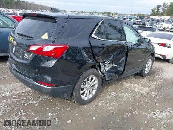 2020 Chevrolet Equinox LT with VIN 2GNAXJEV7L6261946, listed as a IAAI auction lot 41454944 with 140,698 mi miles and . Bid and sale history available at DreamBid. Image 4.