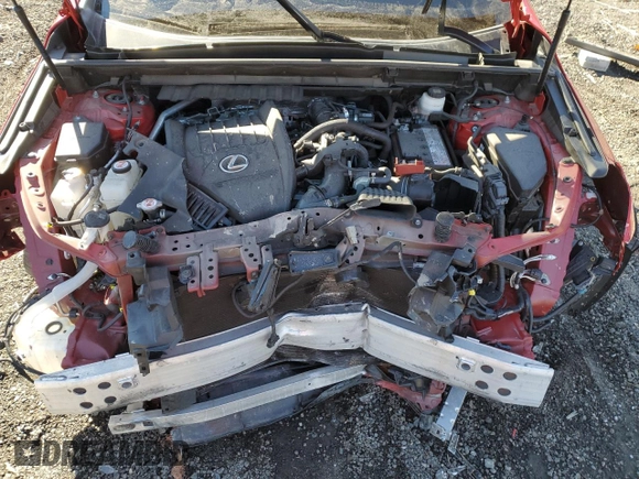 2022 Lexus NX with VIN JTJGGCEZ3N2002823, listed as a Copart auction lot 85219924 with 55,622 mi miles and Salvage Title. Bid and sale history available at carsss.com. Image 12.