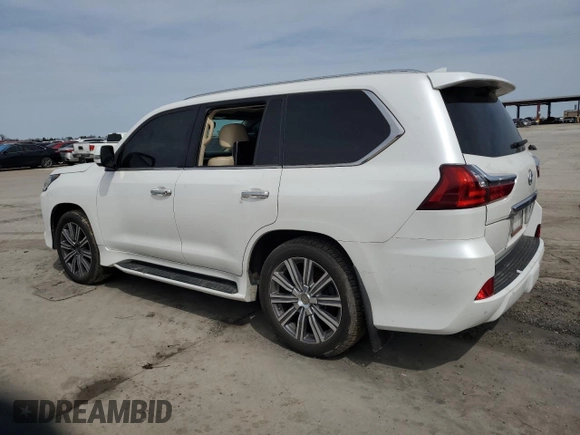 2017 Lexus LX 570 z VIN JTJHY7AX1H4243737, wystawiony jako Copart lot #47953415 z przebiegiem 69 509 mil mil oraz Szkoda całkowita • Salvage title. Historia ofert i sprzedaży dostępna na DreamBid. Obrazek 2.