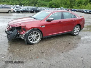2016 Ford Taurus Limited with VIN 1FAHP2F87GG100532, listed as a Copart auction lot 55512555 with 64,528 mi miles and Salvage title. Bid and sale history available at DreamBid. Image 1.