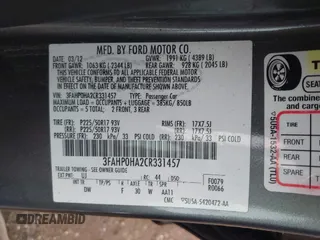 2012 Ford Fusion SE z VIN 3FAHP0HA2CR331457, wystawiony jako IAAI lot #42442796 z przebiegiem 134 903 mil mil oraz . Historia ofert i sprzedaży dostępna na DreamBid. Obrazek 9.