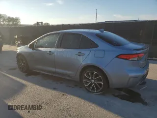 2020 Toyota Corolla XSE with VIN JTDT4RCE0LJ022138, listed as a Copart auction lot 50644235 with 83,370 mi miles and Salvage Title. Bid and sale history available at carsss.com. Image 2.