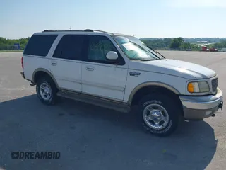 2000 Ford Expedition Eddie Bauer with VIN 1FMPU18LXYLA15330, listed as a IAAI auction lot 42455081 with Not provided miles and . Bid and sale history available at DreamBid. Image 1.