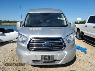 2018 Ford Transit with VIN 1FTYE9ZG7JKA53471, listed as a Copart auction lot 76933234 with 78,295 mi miles and Salvage title. Bid and sale history available at DreamBid. Image 5.