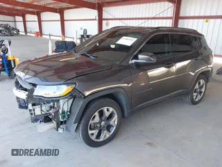 2021 Jeep Compass Limited with VIN 3C4NJDCB4MT565268, listed as a IAAI auction lot 41989761 with 97,368 mi miles and . Bid and sale history available at DreamBid. Image 18.