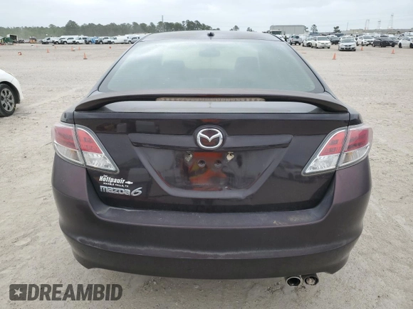 2009 Mazda 6 i Touring with VIN 1YVHP82A795M06905, listed as a Copart auction lot 51821555 with 144,165 mi miles and Salvage Title. Bid and sale history available at DreamBid. Image 6.