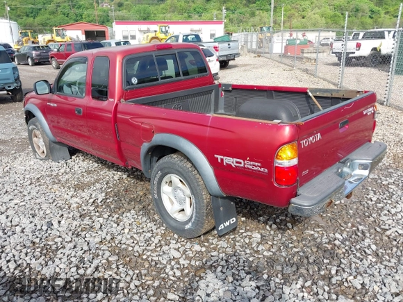 2003 Toyota Tacoma with VIN 5TEWN72N63Z196219, listed as a IAAI auction lot 42196049 with 137,102 mi miles. Bid and sale history available at carsss.com. Image 3.