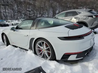 2021 Porsche 911 4S with VIN WP0BB2A92MS235313, listed as a Copart auction lot 41839345 with 0 miles and Non Repairable. Bid and sale history available at carsss.com. Image 2.