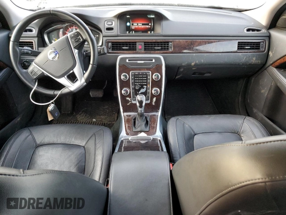 2016 Volvo S80 T5 Drive-E with VIN YV140MAK2G1197244, listed as a Copart auction lot 48827245 with 114,611 mi miles and Salvage Title. Bid and sale history available at carsss.com. Image 8.
