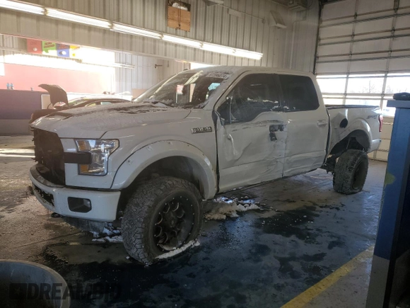 2016 Ford F-150 XLT with VIN 1FTFW1EF6GFC38910, listed as a Copart auction lot 87396074 with 158,776 mi miles and Salvage Title. Bid and sale history available at DreamBid. Image 1.