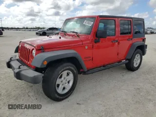 2018 Jeep Wrangler JK Unlimited Sport S with VIN 1C4BJWDG2JL897547, listed as a Copart auction lot 85795624 with 52,650 mi miles and Non Repairable. Bid and sale history available at carsss.com. Image 1.