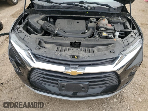 2021 Chevrolet Blazer LT with VIN 3GNKBCR44MS572298, listed as a Copart auction lot 54063235 with 43,635 mi miles and Salvage title. Bid and sale history available at DreamBid. Image 11.