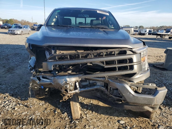 2023 Ford F-150 XL with VIN 1FTFW1E87PFB89685, listed as a Copart auction lot 42960605 with 20,077 mi miles and Salvage Title. Bid and sale history available at carsss.com. Image 5.