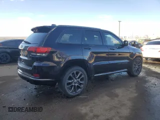 2019 Jeep Grand Cherokee Overland with VIN 1C4RJFCT9KC567905, listed as a Copart auction lot 88793685 with 47,571 mi miles and Salvage Title. Bid and sale history available at carsss.com. Image 3.