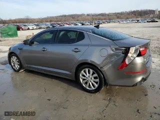 2014 Kia Optima EX with VIN 5XXGN4A76EG343677, listed as a Copart auction lot 47235465 with 163,612 mi miles and Salvage Title. Bid and sale history available at carsss.com. Image 2.