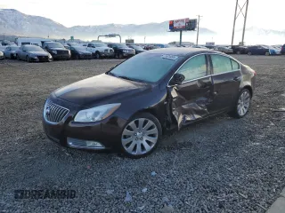 2011 Buick Regal CXL Turbo TO7 with VIN W04G15GVXB1066038, listed as a Copart auction lot 85979494 with 106,450 mi miles and Salvage Title. Bid and sale history available at carsss.com. Image 1.
