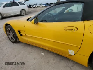 2002 Chevrolet Corvette with VIN 1G1YY32G925134639, listed as a Copart auction lot 76162224 with 0 mi miles and Salvage Title. Bid and sale history available at carsss.com. Image 12.