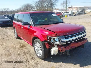 2015 Ford Flex SEL with VIN 2FMGK5C82FBA10250, listed as a IAAI auction lot 41749669 with 143,607 mi miles. Bid and sale history available at carsss.com. Image 1.