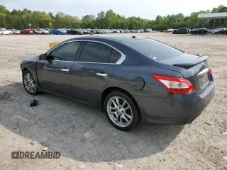 2009 Nissan Maxima SV with VIN 1N4AA51E79C830551, listed as a Copart auction lot 53172235 with 187,747 mi miles and Salvage Title. Bid and sale history available at DreamBid. Image 2.