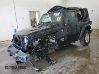 2019 Jeep Wrangler Sport S z VIN 1C4GJXAG5KW583603, wystawiony jako Copart lot #56169755 z przebiegiem 39 304 mil mil oraz Czysty tytuł • Clean title. Historia ofert i sprzedaży dostępna na DreamBid. Obrazek 1.