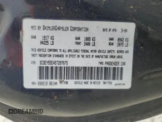 2005 Chrysler PT Cruiser Touring with VIN 3C3EY55E45T297675, listed as a Copart auction lot 75301374 with Not Provided miles and Salvage Title. Bid and sale history available at DreamBid. Image 13.