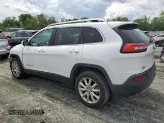 2014 Jeep Cherokee Limited with VIN 1C4PJLDB1EW301647, listed as a Copart auction lot 56169585 with 140,784 mi miles and Salvage title. Bid and sale history available at DreamBid. Image 2.