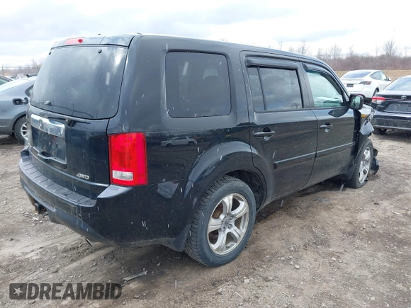 2012 Honda Pilot EX with VIN 5FNYF4H42CB006274, listed as a IAAI auction lot 41862992 with 176,315 mi miles. Bid and sale history available at carsss.com. Image 4.