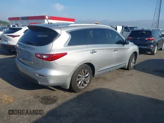 2014 Infiniti QX60 with VIN 5N1AL0MN7EC535832, listed as a IAAI auction lot 42117768 with 191,867 mi miles. Bid and sale history available at carsss.com. Image 4.