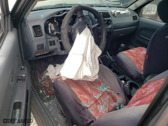 2004 Nissan Frontier 2WD XE Desert Runner with VIN 1N6ED26T44C404329, listed as a Copart auction lot 46780245 with 0 mi miles and Salvage Title. Bid and sale history available at carsss.com. Image 8.