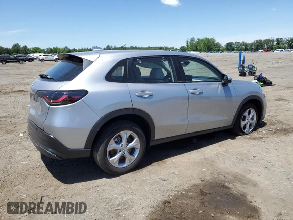 2023 Honda HR-V LX with VIN 3CZRZ2H3XPM746951, listed as a Copart auction lot 57582525 with 30,088 mi miles and Salvage title. Bid and sale history available at DreamBid. Image 3.