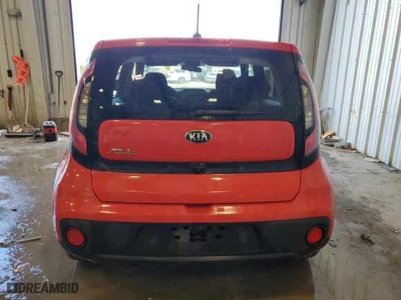 2019 Kia Soul with VIN KNDJN2A26K7657493, listed as a Copart auction lot 43051715 with 0 mi miles and Salvage Title. Bid and sale history available at carsss.com. Image 6.