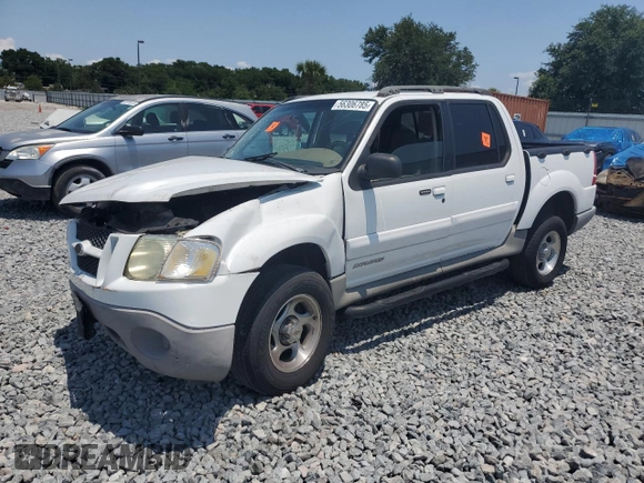 2002 Ford Explorer Sport Trac Value with VIN 1FMZU67E12UB93878, listed as a Copart auction lot 56306785 with 159,476 mi miles and Salvage title. Bid and sale history available at DreamBid. Image 1.