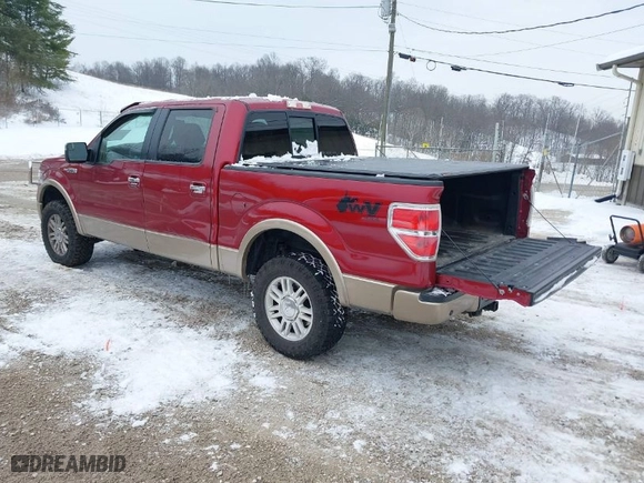 2013 Ford F-150 XL with VIN 1FTFW1EF6DFA13625, listed as a IAAI auction lot 41303500 with 140,606 mi miles. Bid and sale history available at carsss.com. Image 3.