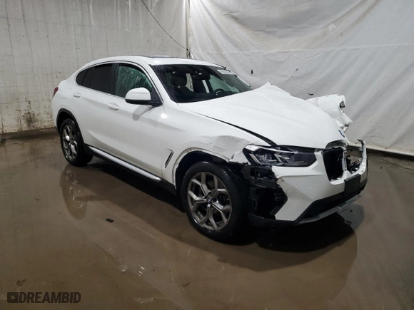 2022 BMW X4 xDrive30i with VIN 5UX33DT0XN9N03544, listed as a Copart auction lot 86528804 with NaN miles and Non Repairable. Bid and sale history available at carsss.com. Image 4.