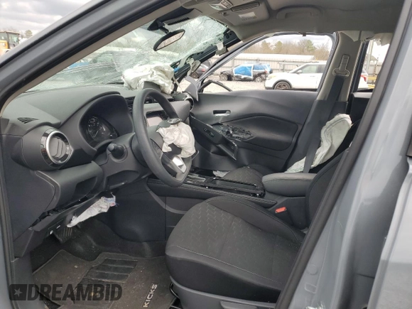 2024 Nissan Kicks SV with VIN 3N1CP5CVXRL520819, listed as a Copart auction lot 44169055 with 4,729 mi miles and Salvage Title. Bid and sale history available at DreamBid. Image 7.