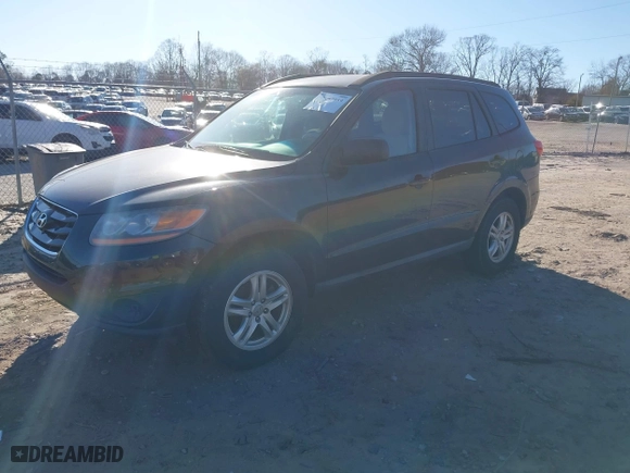 2010 Hyundai Santa Fe GLS with VIN 5NMSG3AB2AH390882, listed as a IAAI auction lot 41752859 with 189,459 mi miles. Bid and sale history available at carsss.com. Image 2.