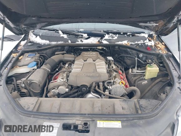 2014 Audi Q7 S line Prestige with VIN WA1DGAFE7ED003414, listed as a IAAI auction lot 41425048 with 91,664 mi miles and . Bid and sale history available at DreamBid. Image 10.