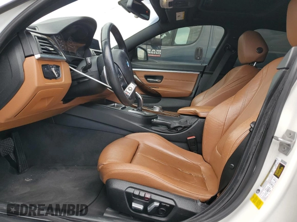 2016 BMW 4 Series 428i with VIN WBA4A9C5XGGL88217, listed as a Copart auction lot 56956985 with 156,209 mi miles and Salvage title. Bid and sale history available at DreamBid. Image 7.