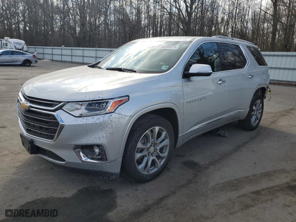 2021 Chevrolet Traverse Premier with VIN 1GNEVKKW5MJ248269, listed as a Copart auction lot 89350475 with 41,893 mi miles and Salvage Title. Bid and sale history available at carsss.com. Image 1.