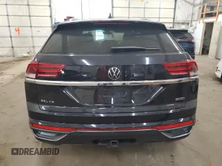 2020 Volkswagen Atlas SEL with VIN 1V2ME2CA5LC214793, listed as a Copart auction lot 55826735 with 55,654 mi miles and Salvage title. Bid and sale history available at DreamBid. Image 6.