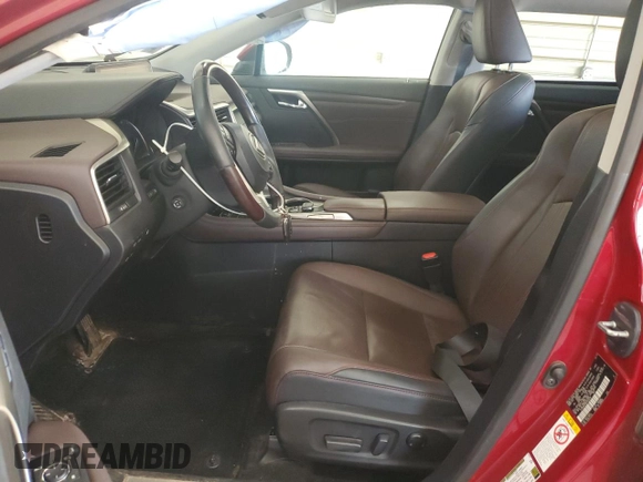 2016 Lexus RX 450h with VIN 2T2BGMCA8GC003918, listed as a Copart auction lot 57071775 with 144,782 mi miles and Salvage title. Bid and sale history available at DreamBid. Image 7.