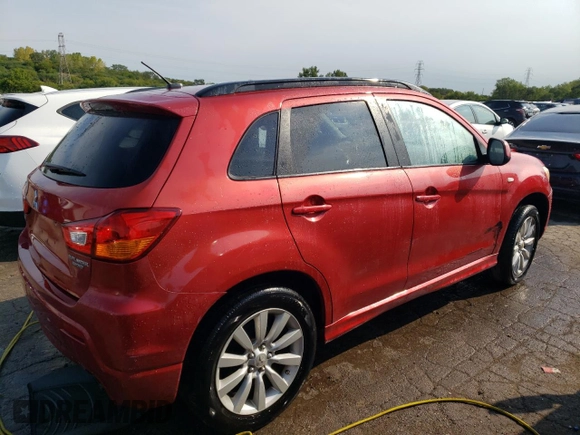2011 Mitsubishi Outlander Sport SE with VIN JA4AP4AU6BZ014034, listed as a Copart auction lot 69460604 with 129,741 mi miles and Salvage Title. Bid and sale history available at carsss.com. Image 3.