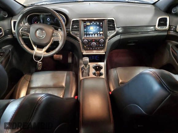 2017 Jeep Grand Cherokee Limited with VIN 1C4RJFBG4HC694526, listed as a Copart auction lot 59476525 with 99,607 mi miles and Salvage title. Bid and sale history available at DreamBid. Image 8.