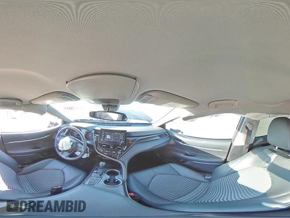 2023 Toyota Camry SE with VIN 4T1G11AK8PU732604, listed as a Copart auction lot 50635685 with 57,364 mi miles and Salvage Title. Bid and sale history available at DreamBid. Image 12.